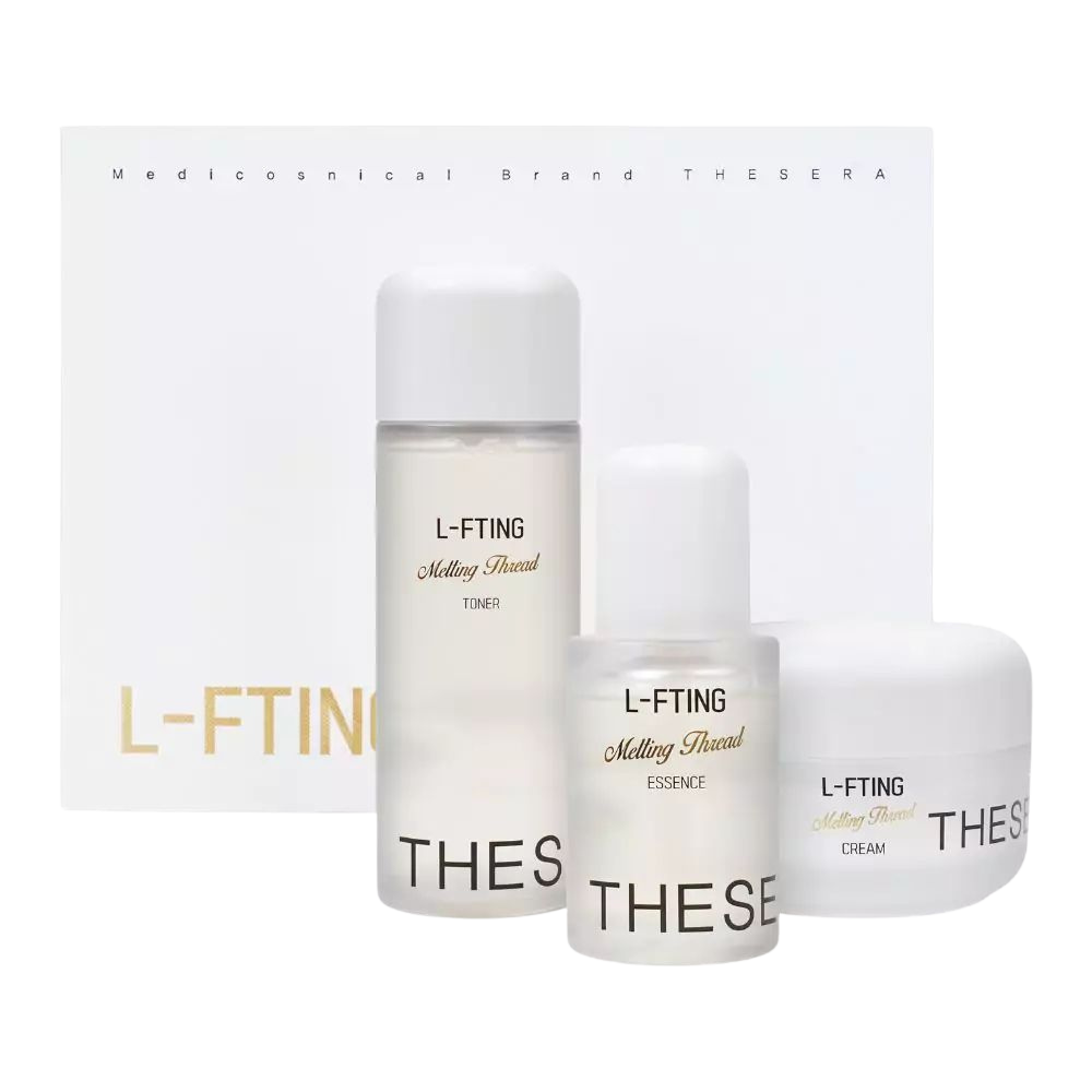 THESERA L-FTING KOMPLEKT – nähtavalt pinguldavam ja noorem nahk Koge kodustes tingimustes luksuslikku “lifting”-efekti! THESERA L-FTING komplekt on loodud neile, kes soovivad taastada naha elastsuse, sära ja noorusliku jume – ilma invasiivsete protseduurideta.