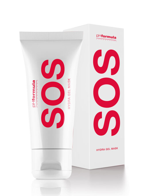 pHformula S.O.S. HYDRA gel mask – rahustav geelmask
