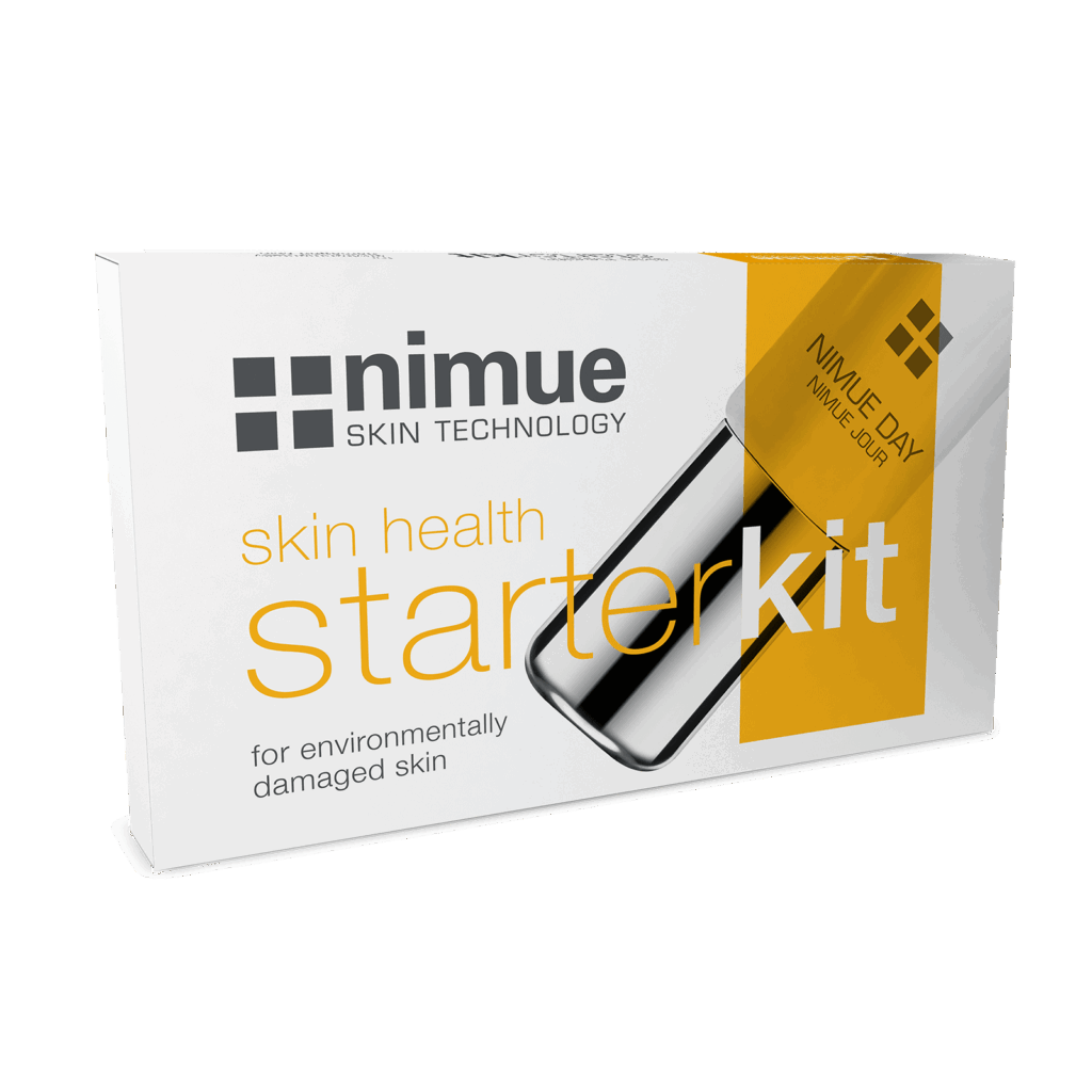 Nimue Starter Kit keskkonna poolt kahjustatud nahale