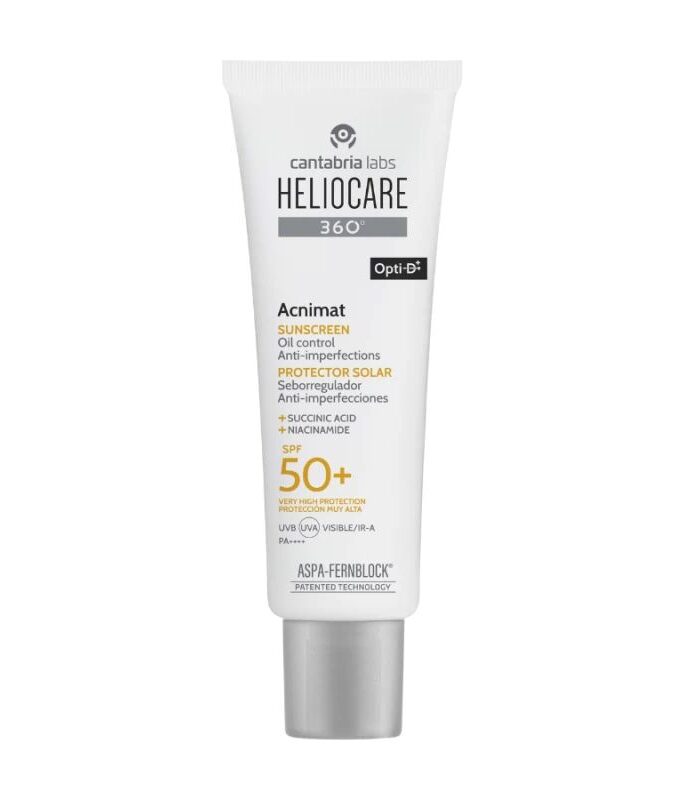 Igapäevaseks kasutamiseks mõeldud kõrge kaitsefaktoriga päikesekaitsekreem SPF 50+ rasusele ja aknele kalduvale nahale. Pakub laia spektriga kaitset UVB-, UVA-, nähtava valguse ja infrapunakiirguse eest. Kreemil on matistav toime, mis aitab vähendada rasueritust ja hoiab naha matina kuni 12 tundi. Sisaldab niatsiinamiidi ja merevaikhapet, mis aitavad vähendada ebapuhtusi ja reguleerida rasu tootmist. Tänu patenteeritud taimsele tehnoloogiale ASPA-Fernblock® aitab toode ennetada ja parandada päikesekahjustusi ning toetab D-vitamiini tootmist nahas. Kerge ja mitte-rasvane koostis sobib igapäevaseks kasutamiseks rasusele nahale.