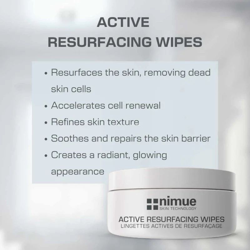 Nimue Active Resurfacing Wipes