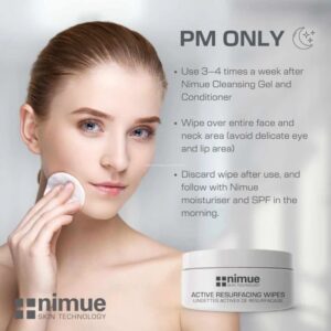 Nimue Active Resurfacing Wipes
