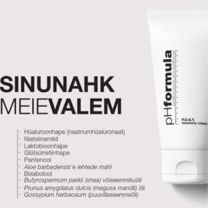 Kaitstud: Uue koostisega pHformula P.O.S.T. recovery cream