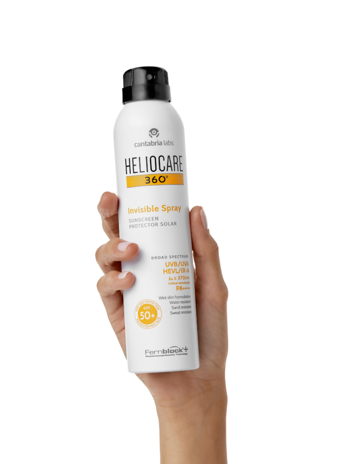 HELIOCARE 360oINVISIBLE SPRAY PÄIKESEKAITSESPREI KEHALE SPF50+, 200 ML