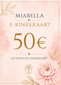 ILUTEENUSTE E-KINKEKAART – kosmeetik Evelin Mändmaa juurde