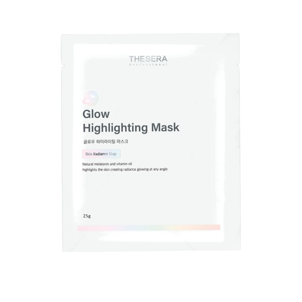 THESERA Glow Highlighting Mask – sära andev kangasmask