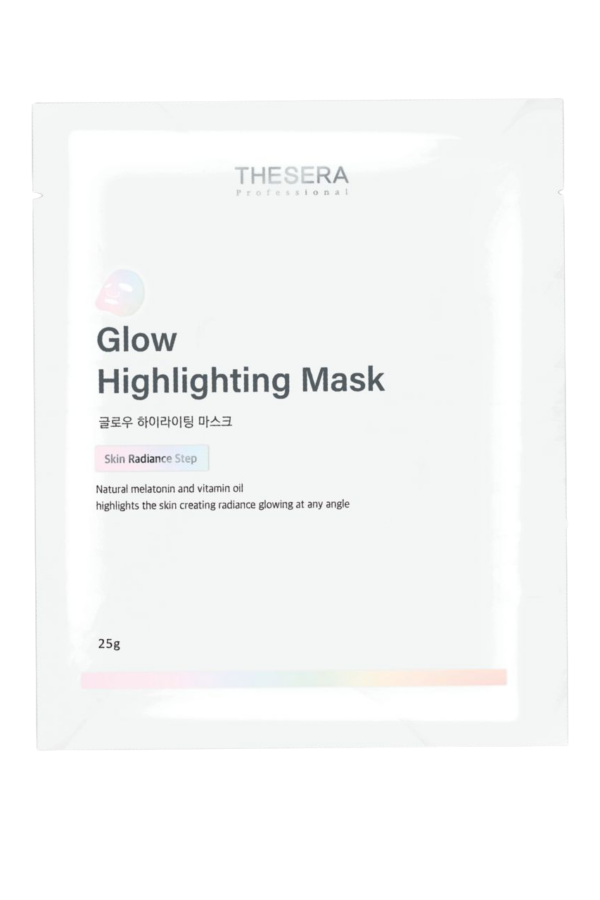 THESERA Glow Highlighting Mask - sära andev kangasmask