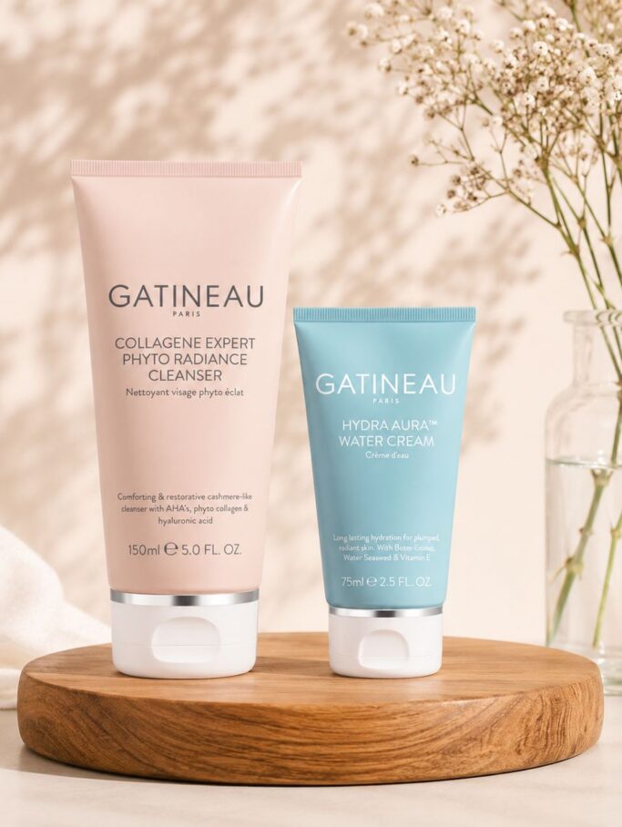 Gatineau Radiance & Hydration Duo ühendab kaks olulist sammu särava ja niisutatud naha heaks – puhastuse ja pikaajalise niisutuse.