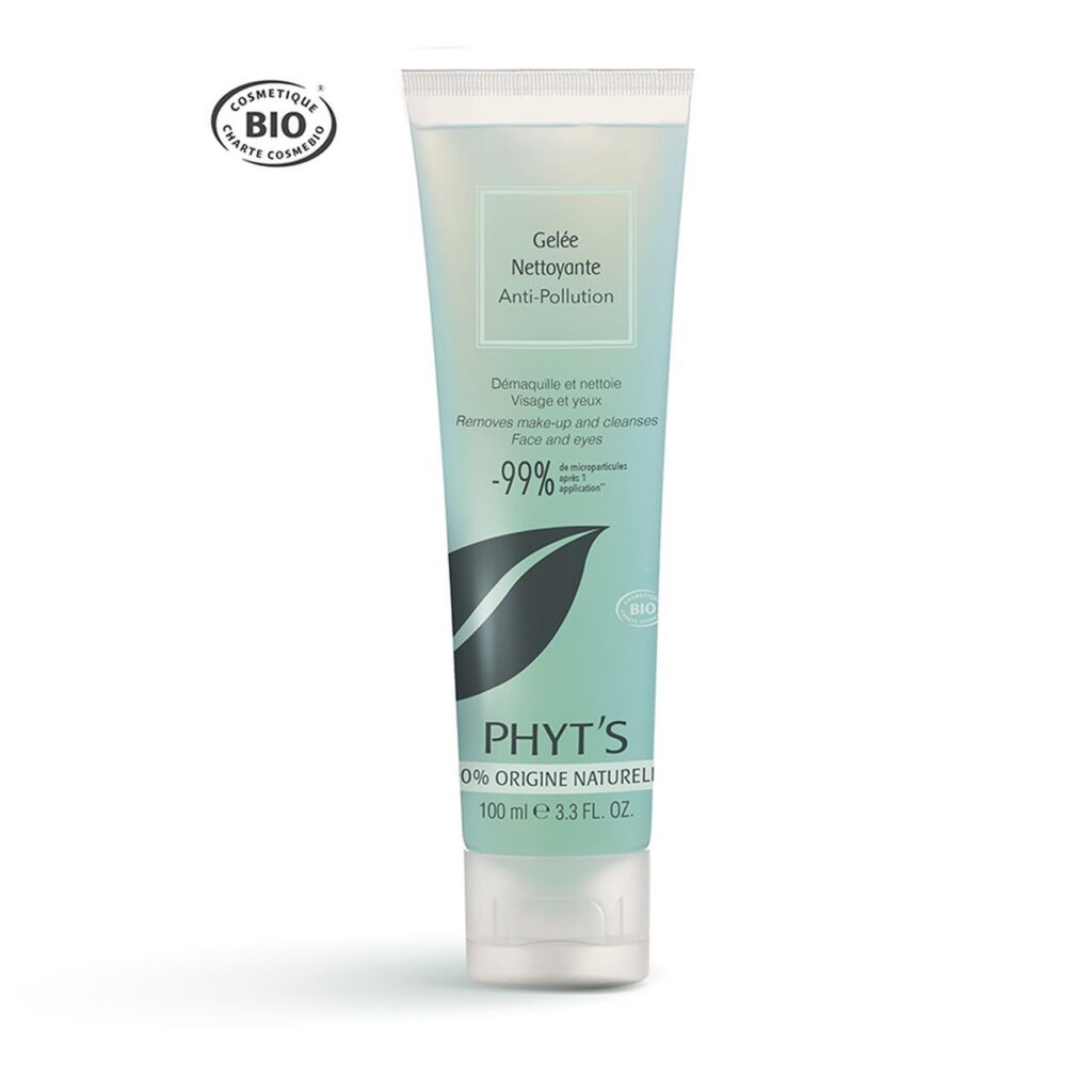 PHYT’S Gelée Nettoyante Anti-Pollution 3in1 puhastusgeel näole ja silmadele