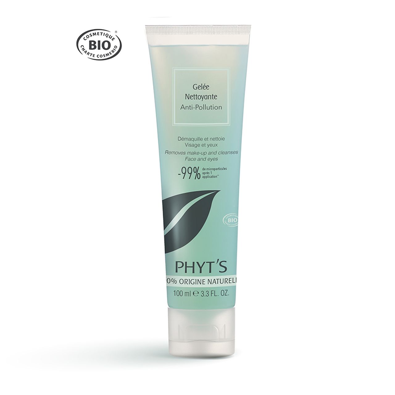 PHYT’S Gelée Nettoyante Anti-Pollution 3in1 puhastusgeel näole ja silmadele