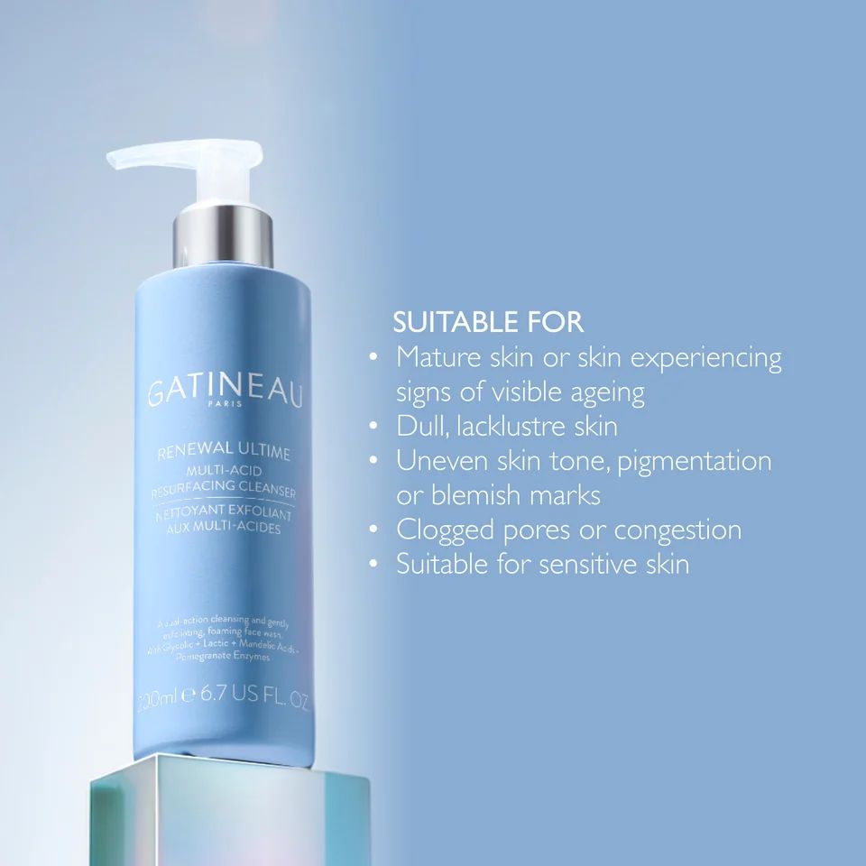 Gatineau Renewal Ultime™ Multi-Acid Resurfacing Cleanser – AHA-hapetega näopuhastusvahend